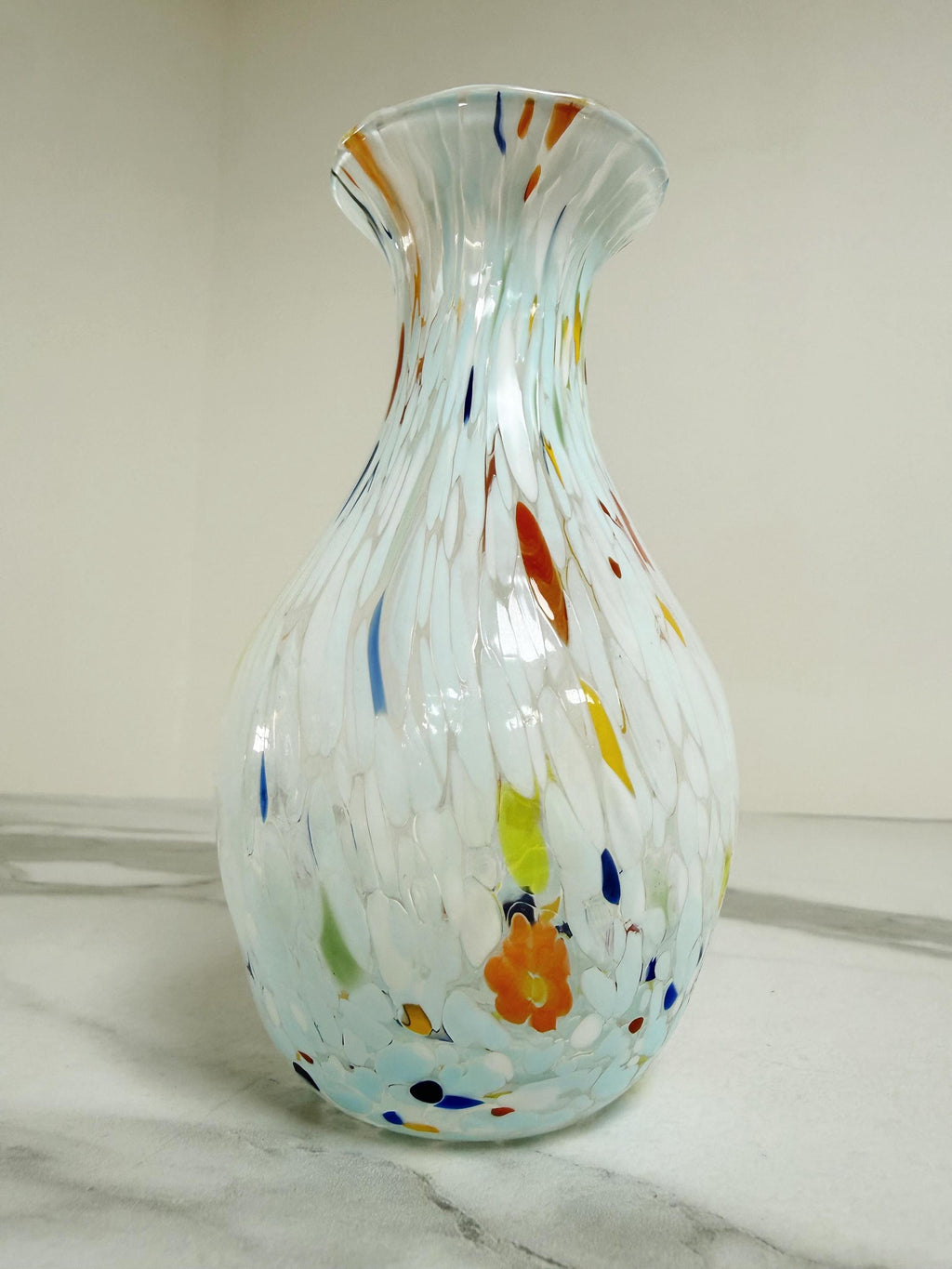 Murano Glass Vase | Certified Murano Glass | Made in Italy | Decorative Vase | Collection Poenia