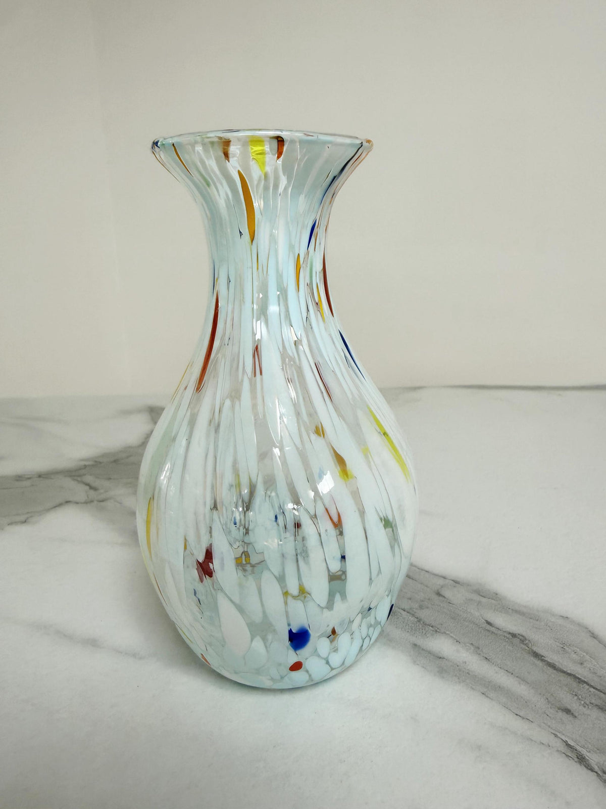 Murano Glass Vase | Certified Murano Glass | Made in Italy | Decorative Vase | Collection Poenia