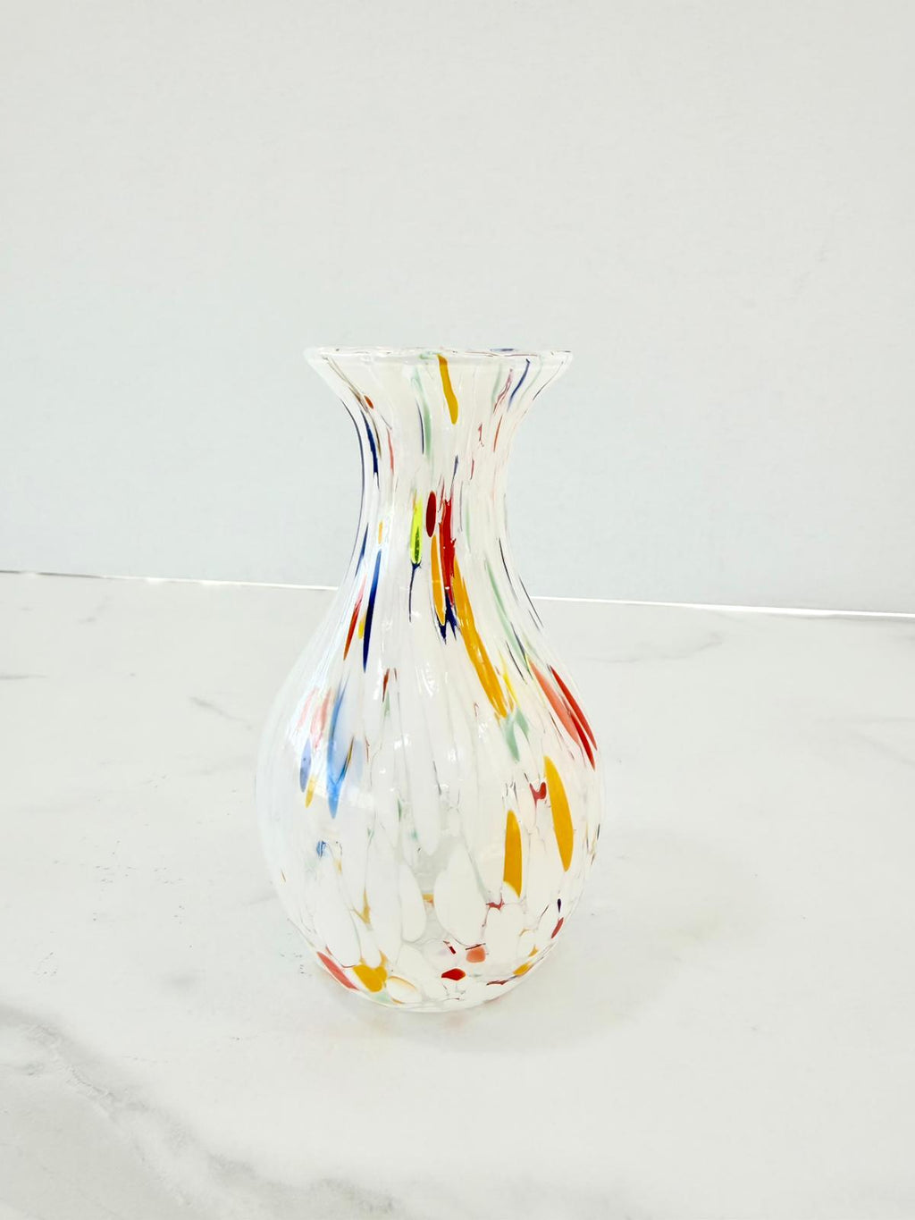 Murano Glass Vase | Certified Murano Glass | Made in Italy | Decorative Vase | Collection Poenia