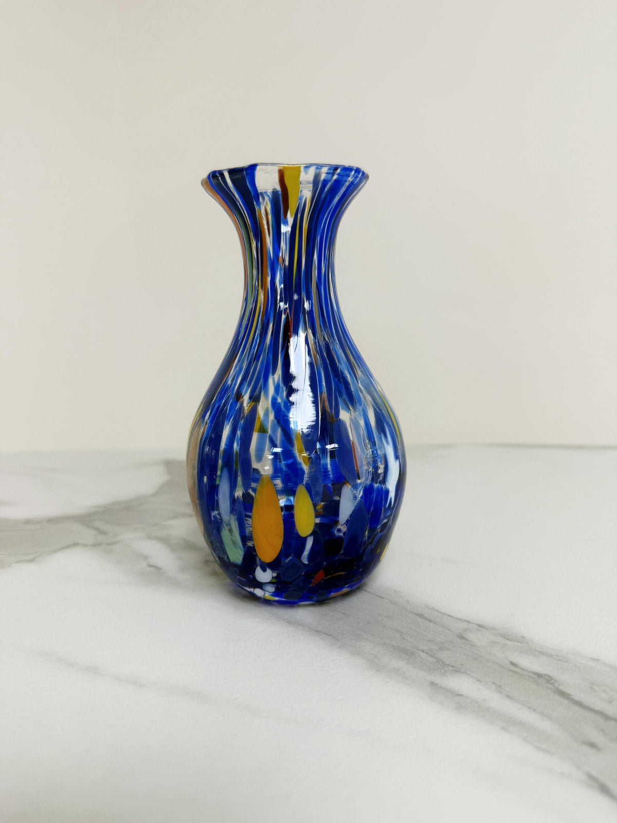 Murano Glass Vase | Certified Murano Glass | Made in Italy | Decorative Vase | Collection Poenia