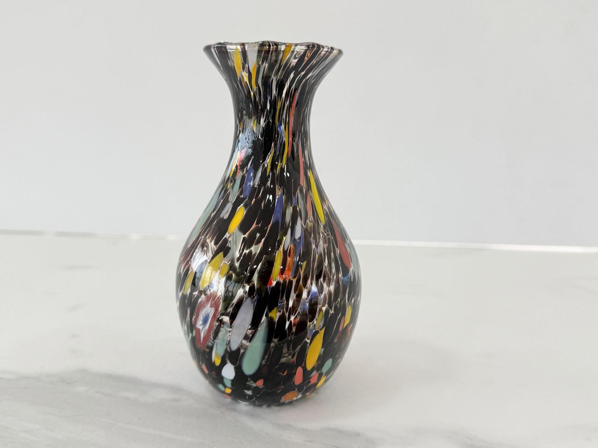 Murano Glass Vase | Certified Murano Glass | Made in Italy | Decorative Vase | Collection Poenia