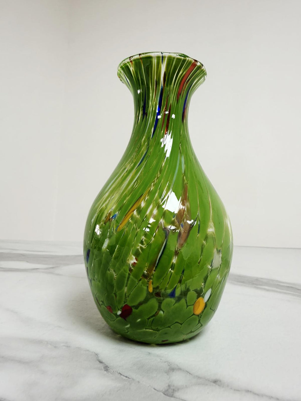 Murano Glass Vase | Certified Murano Glass | Made in Italy | Decorative Vase | Collection Poenia