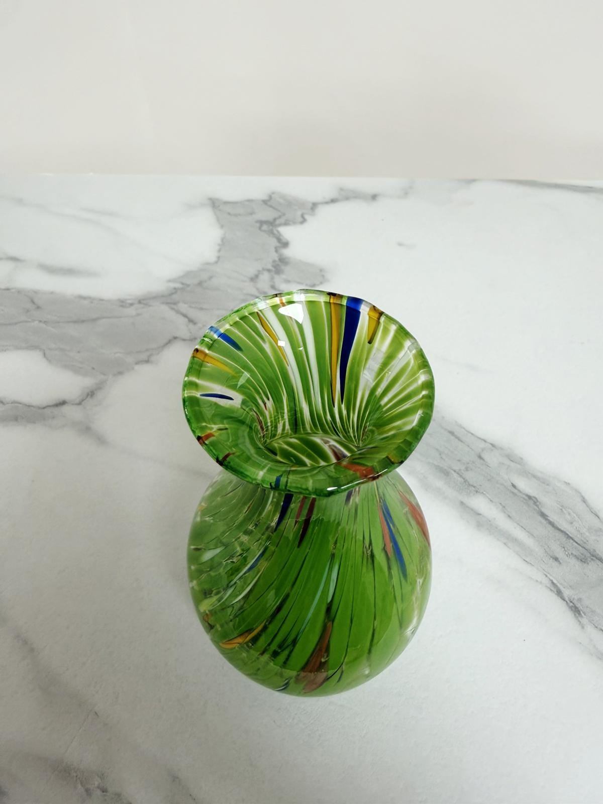 Murano Glass Vase | Certified Murano Glass | Made in Italy | Decorative Vase | Collection Poenia
