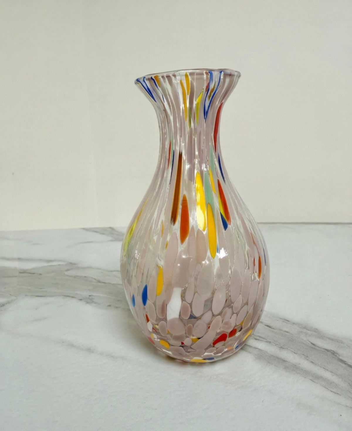 Murano Glass Vase | Certified Murano Glass | Made in Italy | Decorative Vase | Collection Poenia