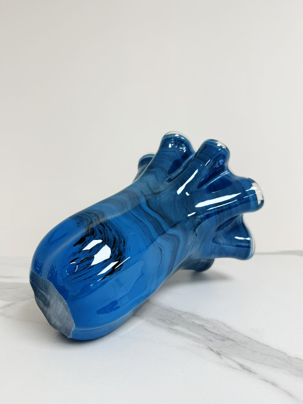 Murano Glass Vase | Certified Murano Glass | Made in Italy | Decorative Vase | Collection Fazzoletto Medio
