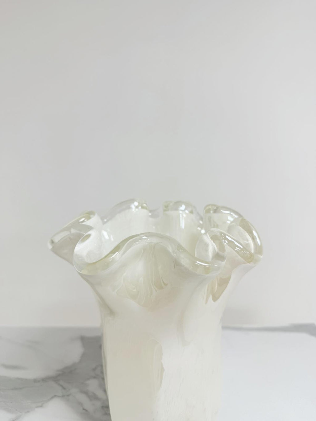 Murano Glass Vase | Certified Murano Glass | Made in Italy | Decorative Vase | Collection Fazzoletto Medio