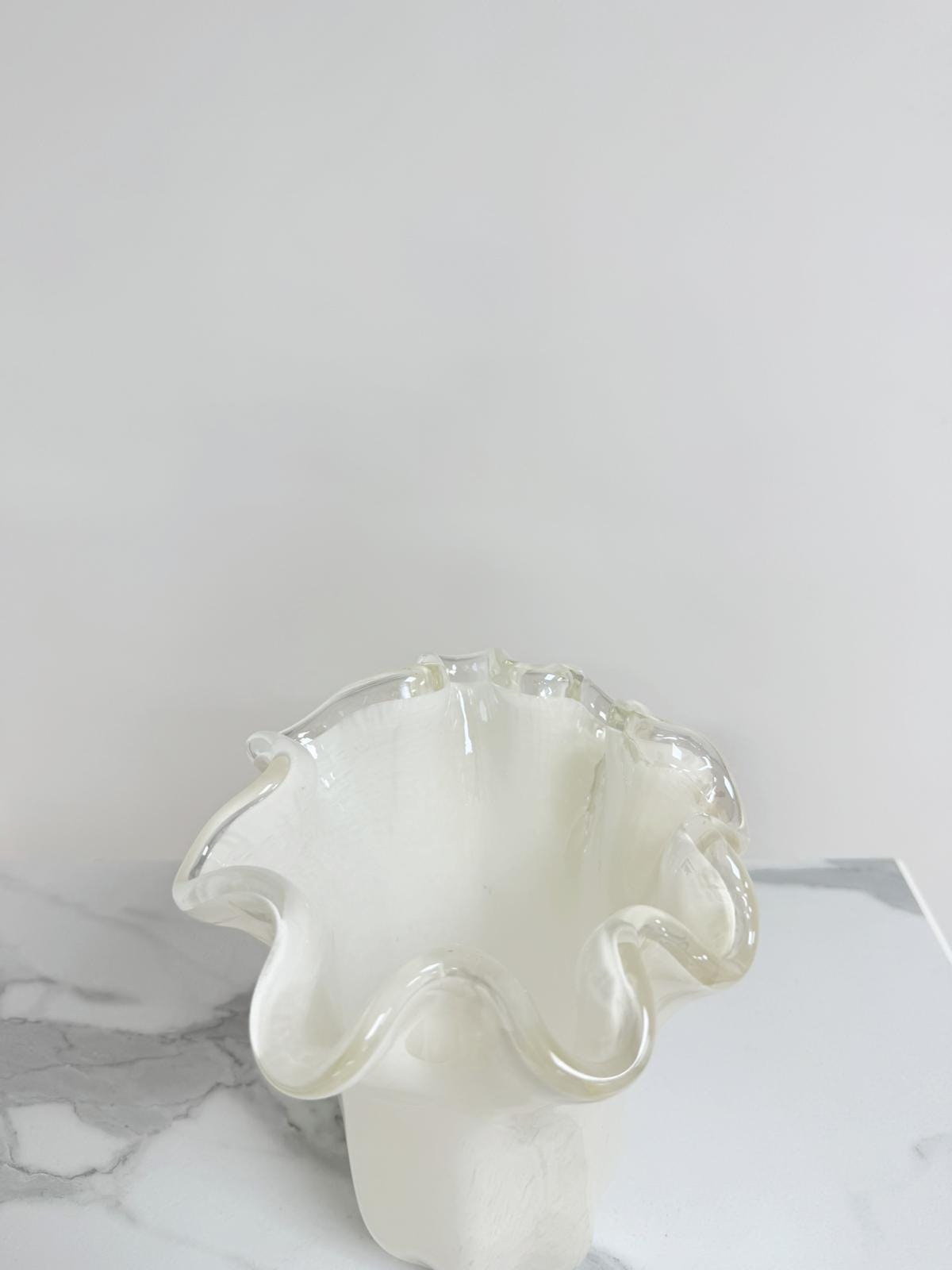 Murano Glass Vase | Certified Murano Glass | Made in Italy | Decorative Vase | Collection Fazzoletto Medio