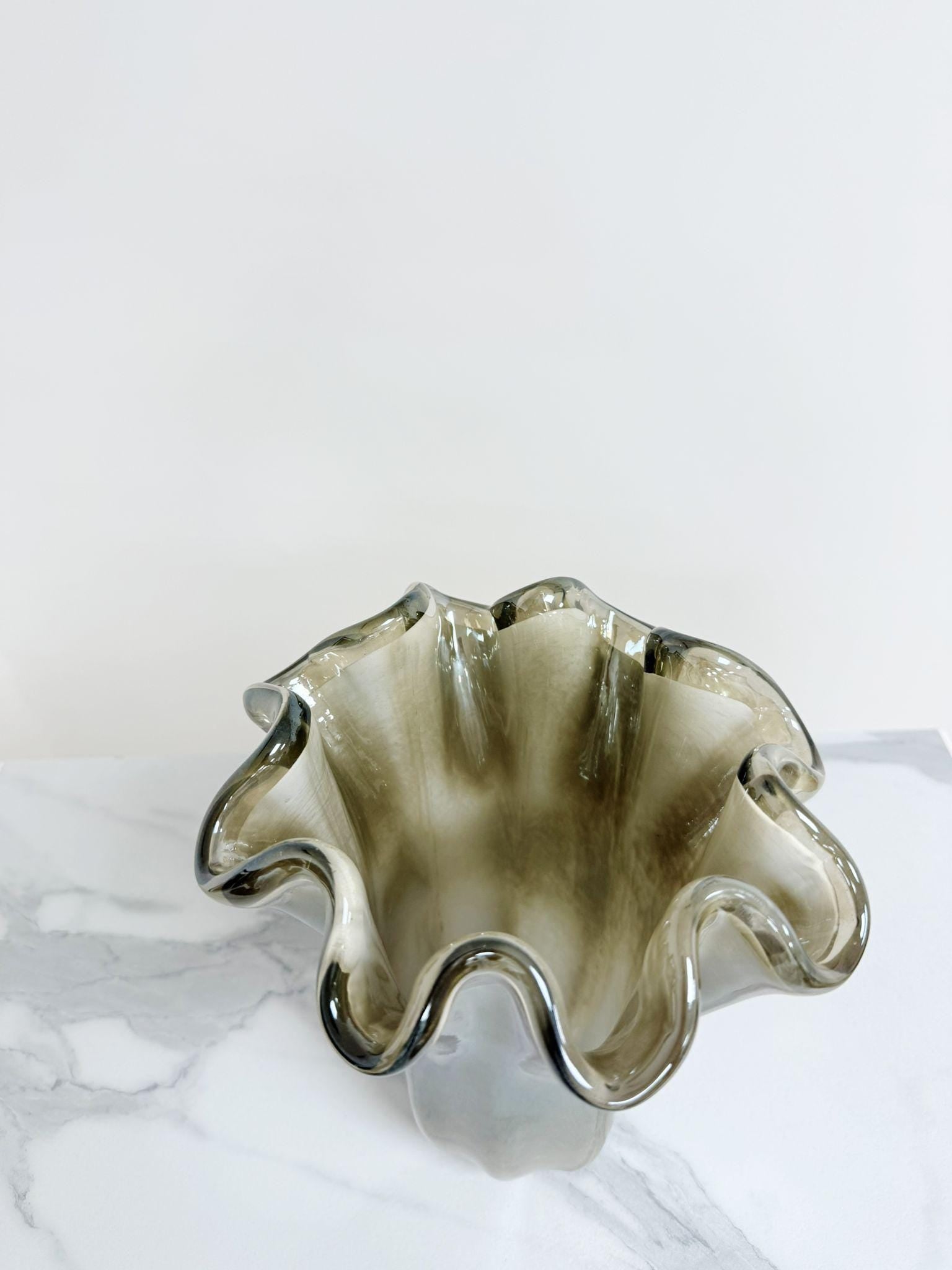 Murano Glass Vase | Certified Murano Glass | Made in Italy | Decorative Vase | Collection Fazzoletto Medio