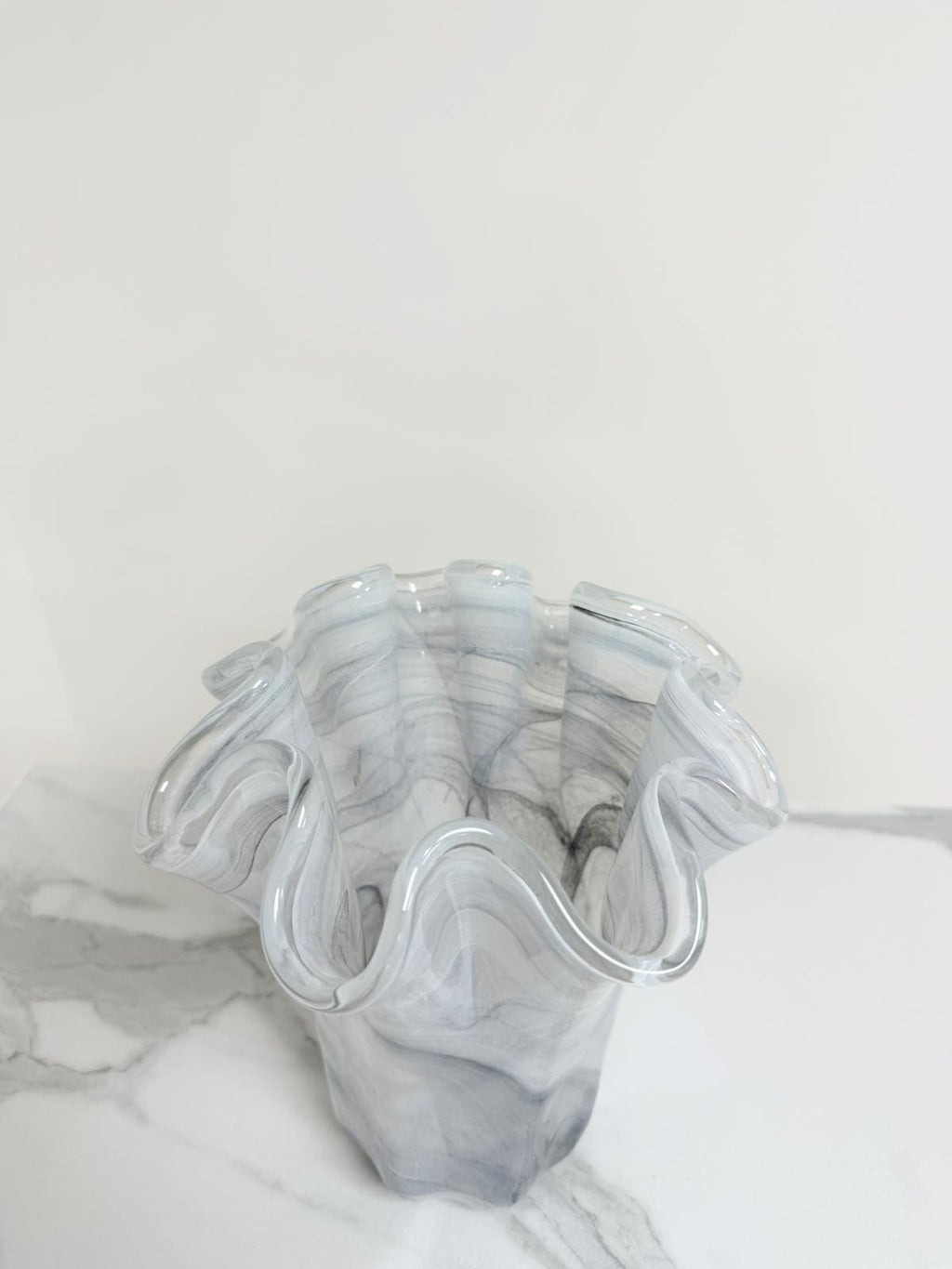 Murano Glass Vase | Certified Murano Glass | Made in Italy | Decorative Vase | Collection Fazzoletto Medio