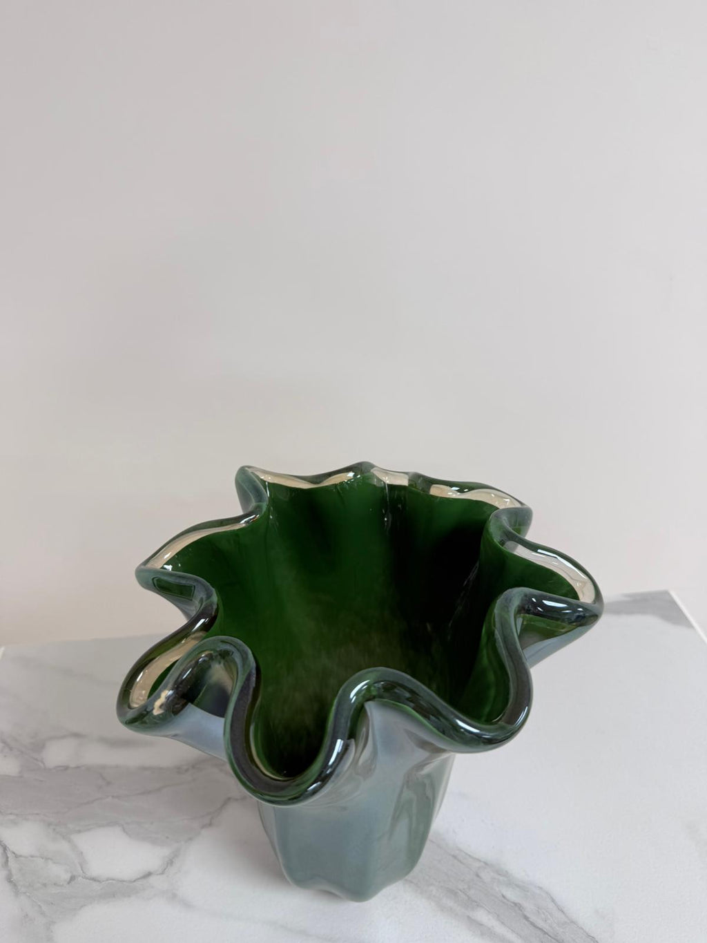 Murano Glass Vase | Certified Murano Glass | Made in Italy | Decorative Vase | Collection Fazzoletto Medio