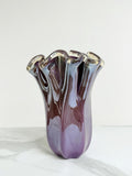 Murano Glass Vase | Certified Murano Glass | Made in Italy | Decorative Vase | Collection Fazzoletto Medio