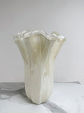 Murano Glass Vase | Certified Murano Glass | Made in Italy | Decorative Vase | Collection Fazzoletto Grande