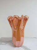 Murano Glass Vase | Certified Murano Glass | Made in Italy | Decorative Vase | Collection Fazzoletto Grande