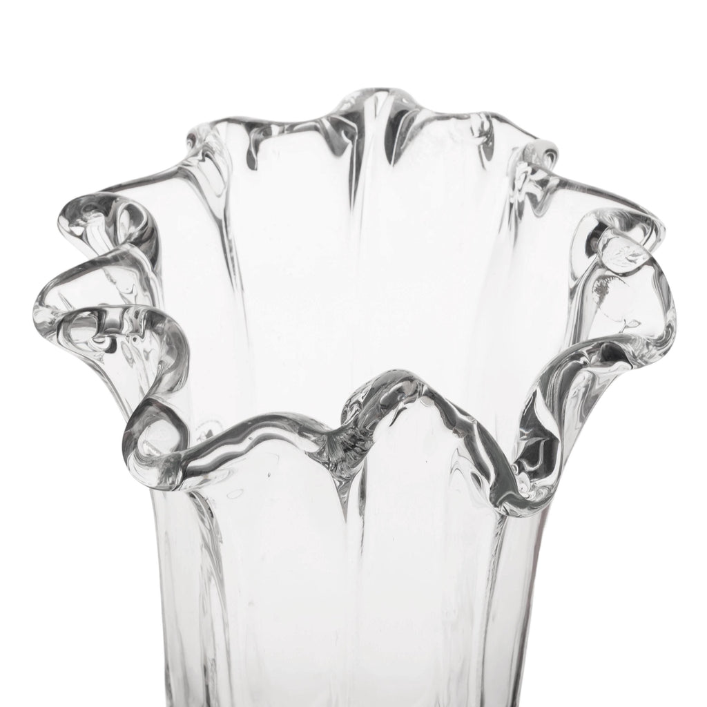 Murano Glass Vase | Certified Murano Glass | Made in Italy | Decorative Vase | Collection Fazzoletto Grande