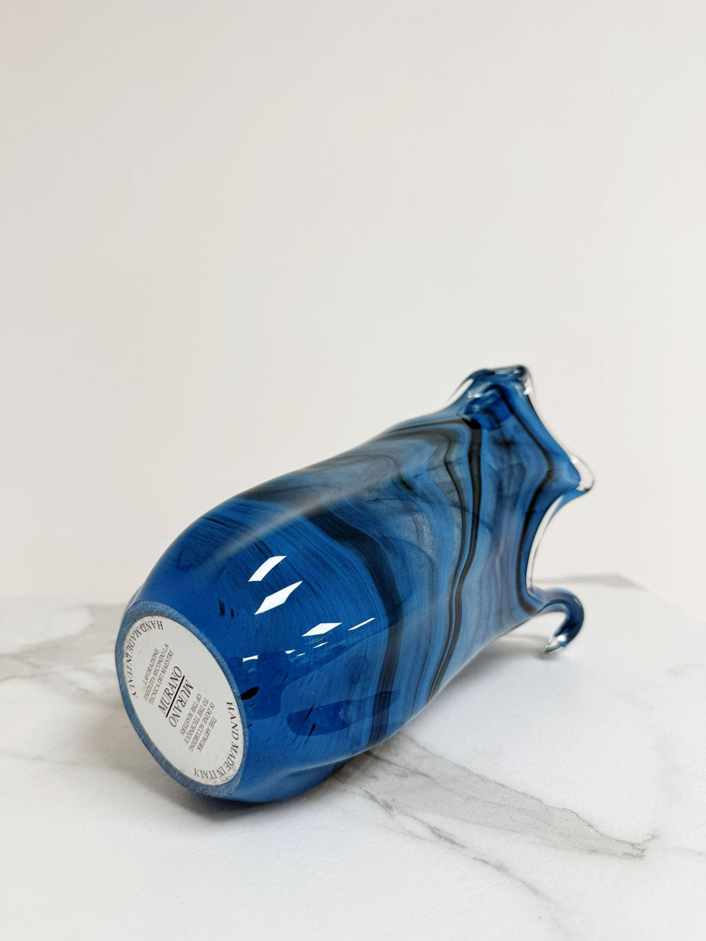 Murano Glass Vase | Certified Murano Glass | Made in Italy | Decorative Vase | Collection Tulipano Medio