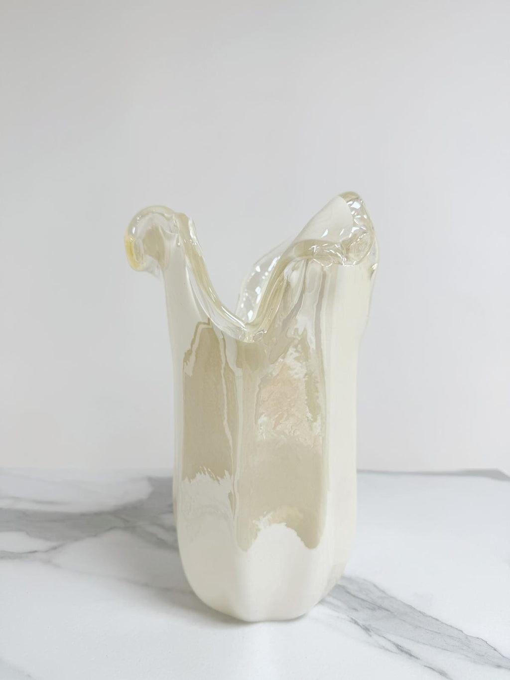 Murano Glass Vase | Certified Murano Glass | Made in Italy | Decorative Vase | Collection Tulipano Medio