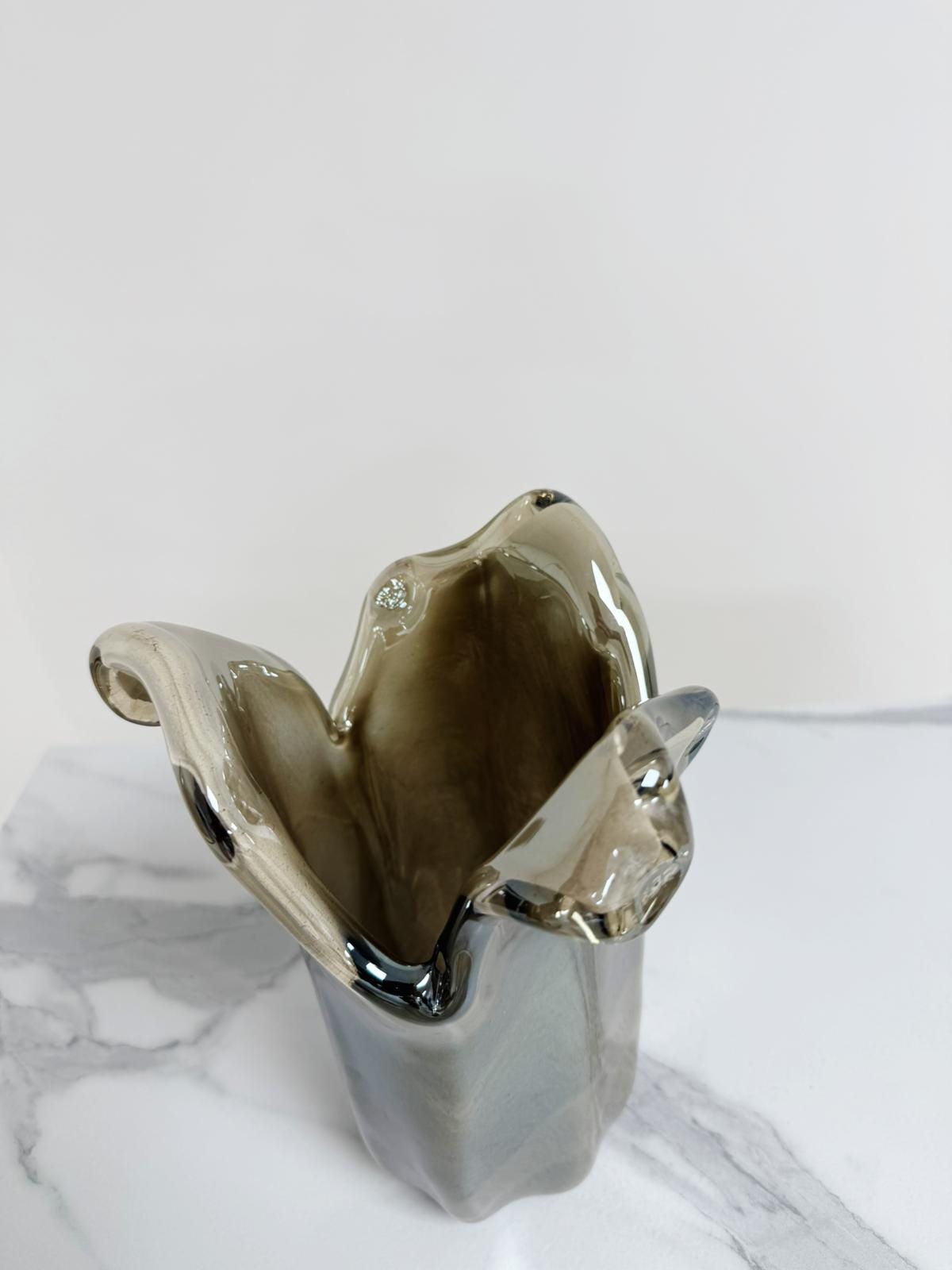 Murano Glass Vase | Certified Murano Glass | Made in Italy | Decorative Vase | Collection Tulipano Medio