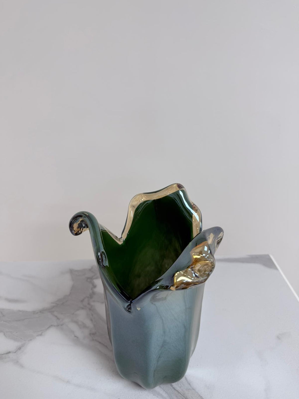 Murano Glass Vase | Certified Murano Glass | Made in Italy | Decorative Vase | Collection Tulipano Medio