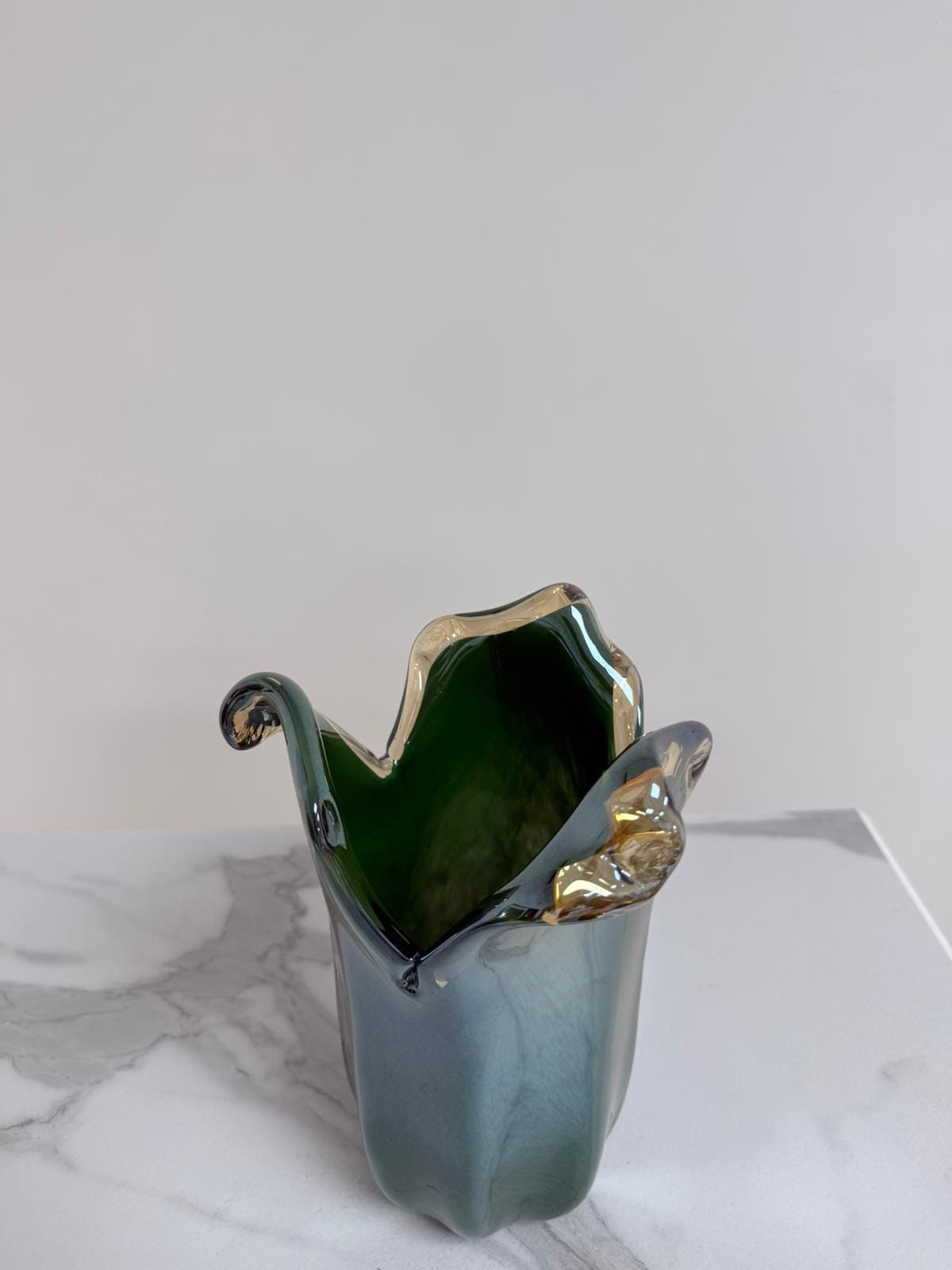 Murano Glass Vase | Certified Murano Glass | Made in Italy | Decorative Vase | Collection Tulipano Medio