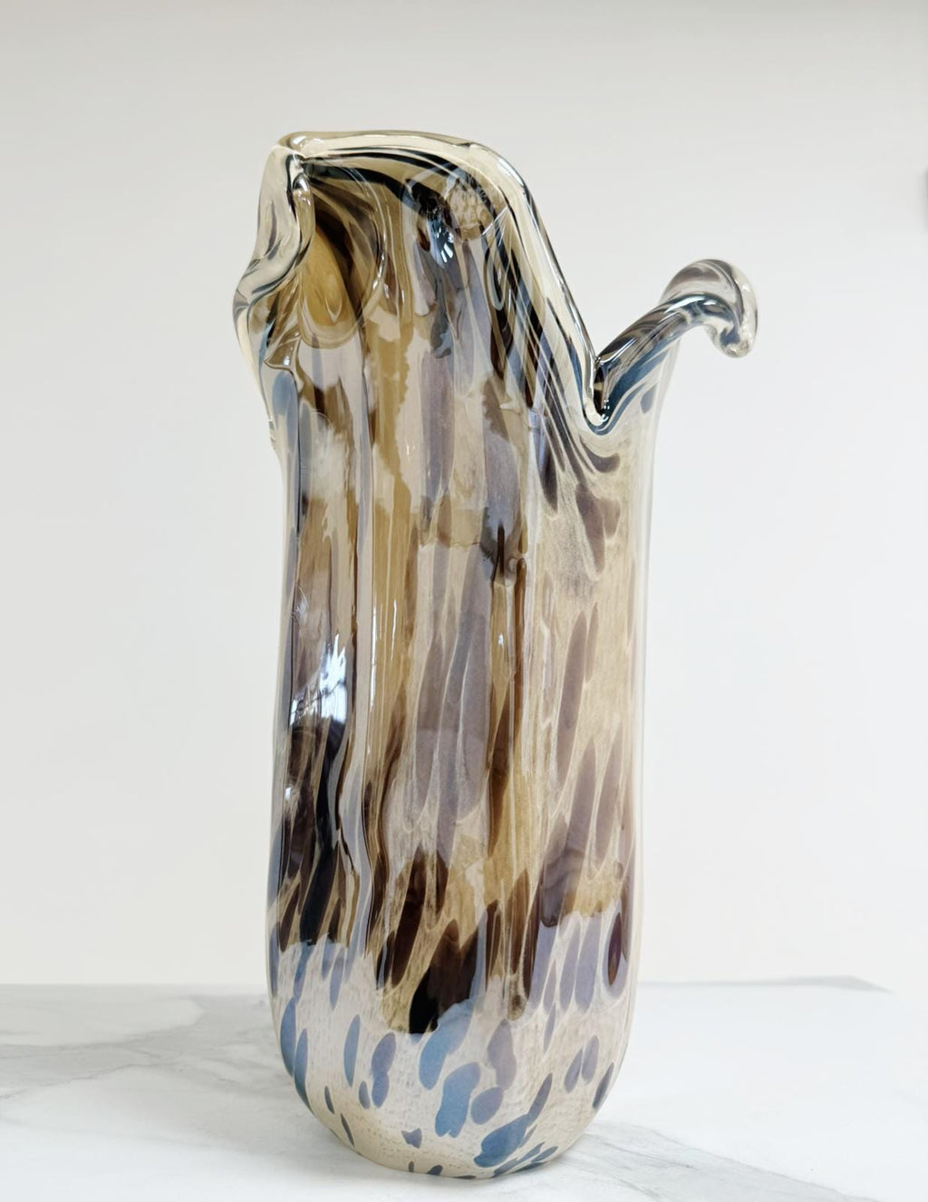 Murano Glass Vase | Certified Murano Glass | Made in Italy | Decorative Vase | Collection Tulipano Grande