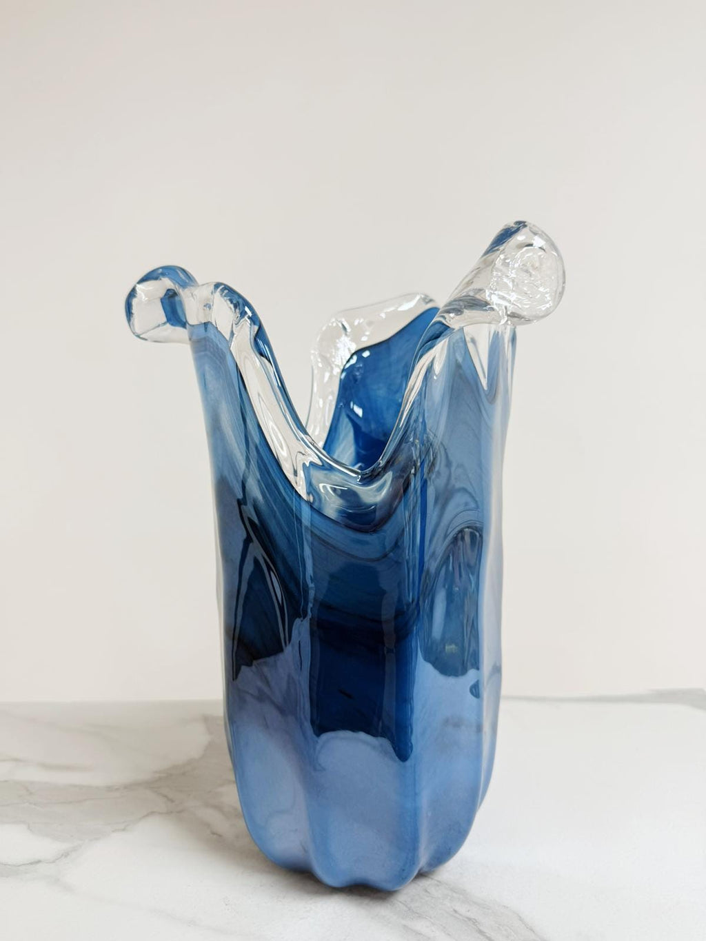 Murano Glass Vase | Certified Murano Glass | Made in Italy | Decorative Vase | Collection Tulipano Grande