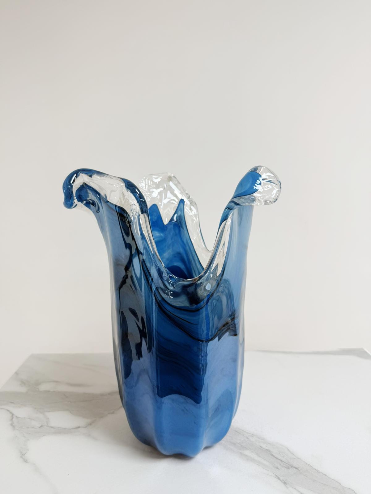 Murano Glass Vase | Certified Murano Glass | Made in Italy | Decorative Vase | Collection Tulipano Grande