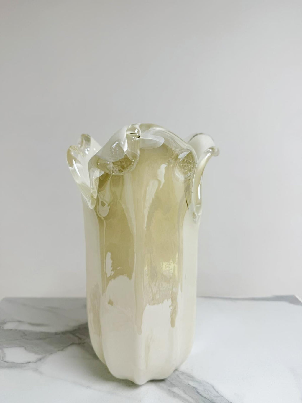Murano Glass Vase | Certified Murano Glass | Made in Italy | Decorative Vase | Collection Tulipano Grande