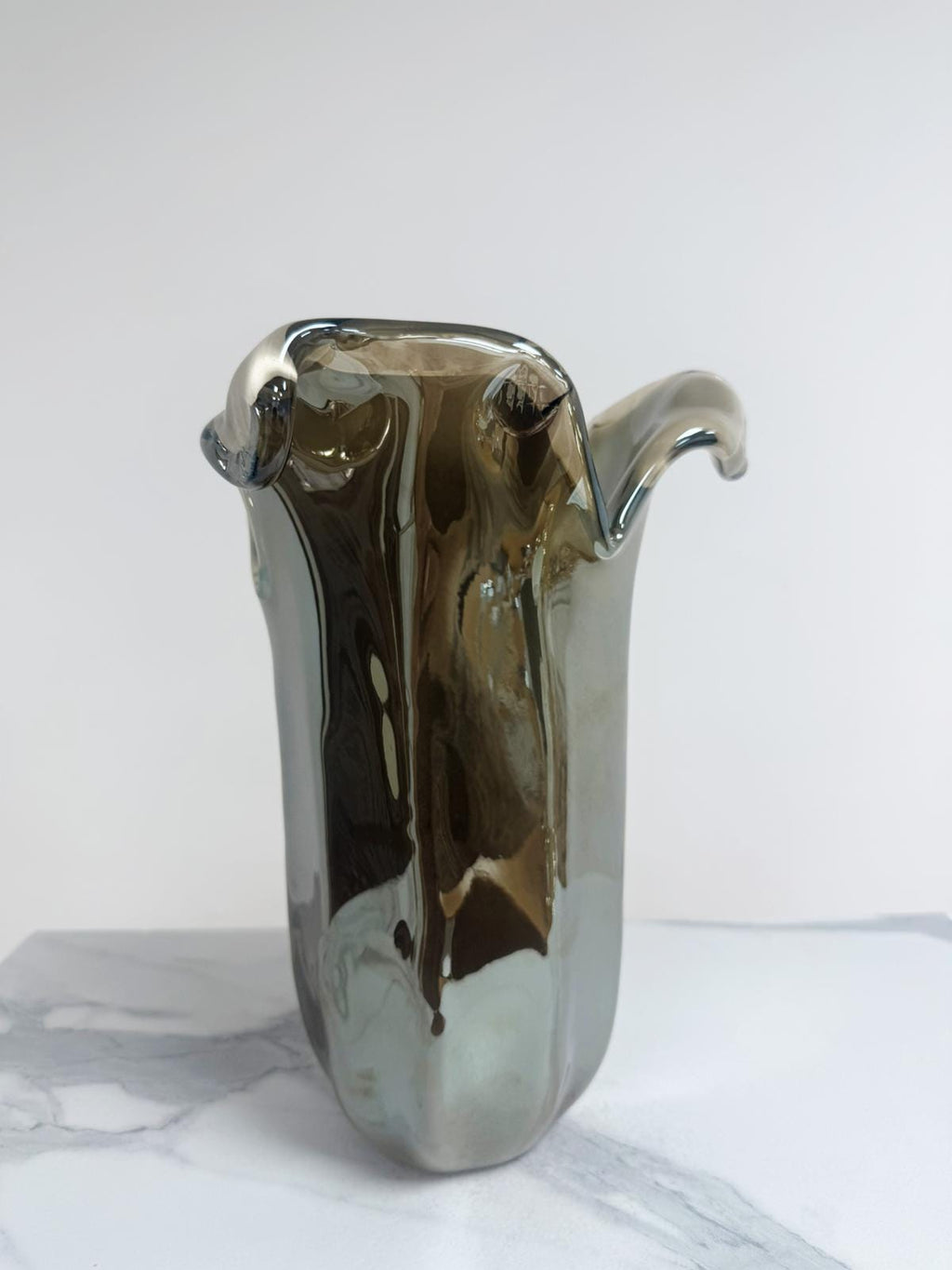 Murano Glass Vase | Certified Murano Glass | Made in Italy | Decorative Vase | Collection Tulipano Grande