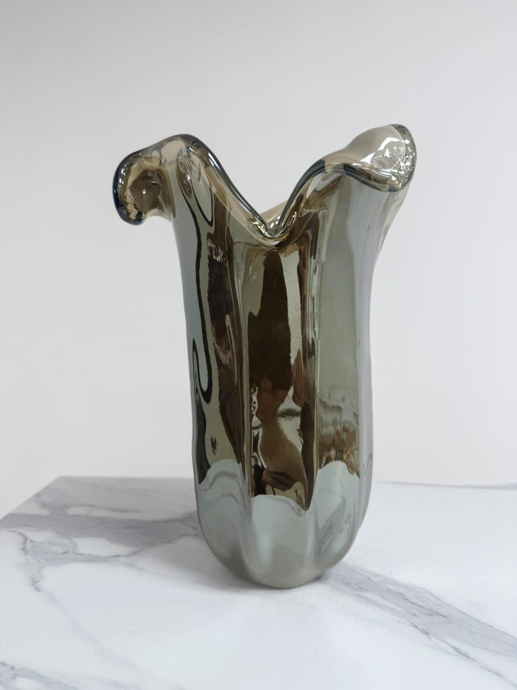 Murano Glass Vase | Certified Murano Glass | Made in Italy | Decorative Vase | Collection Tulipano Grande