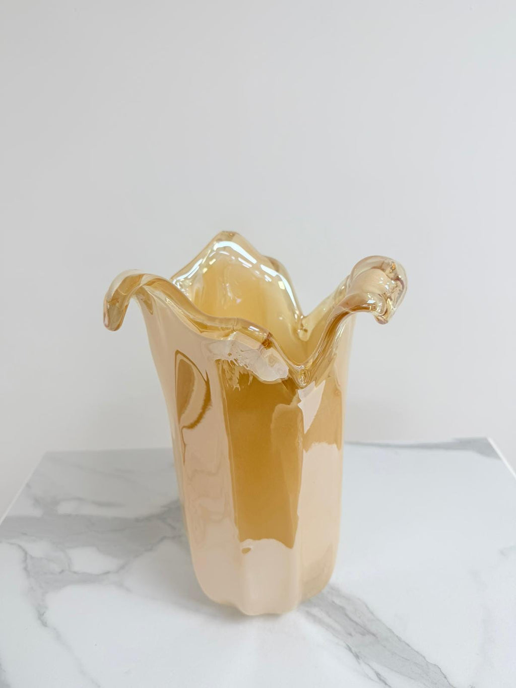 Murano Glass Vase | Certified Murano Glass | Made in Italy | Decorative Vase | Collection Tulipano Grande