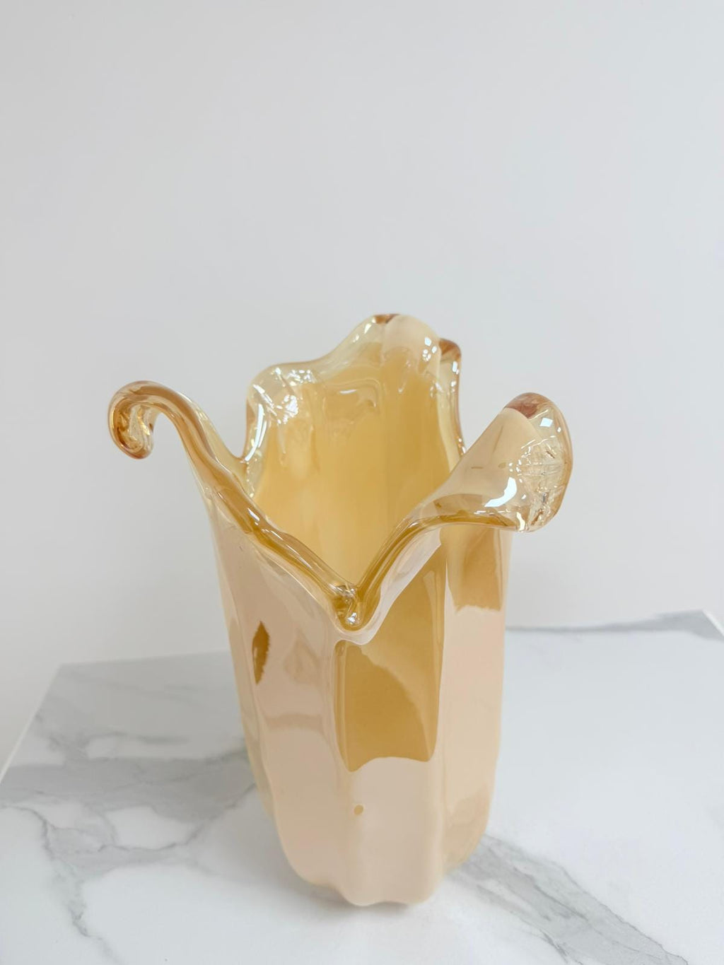 Murano Glass Vase | Certified Murano Glass | Made in Italy | Decorative Vase | Collection Tulipano Grande