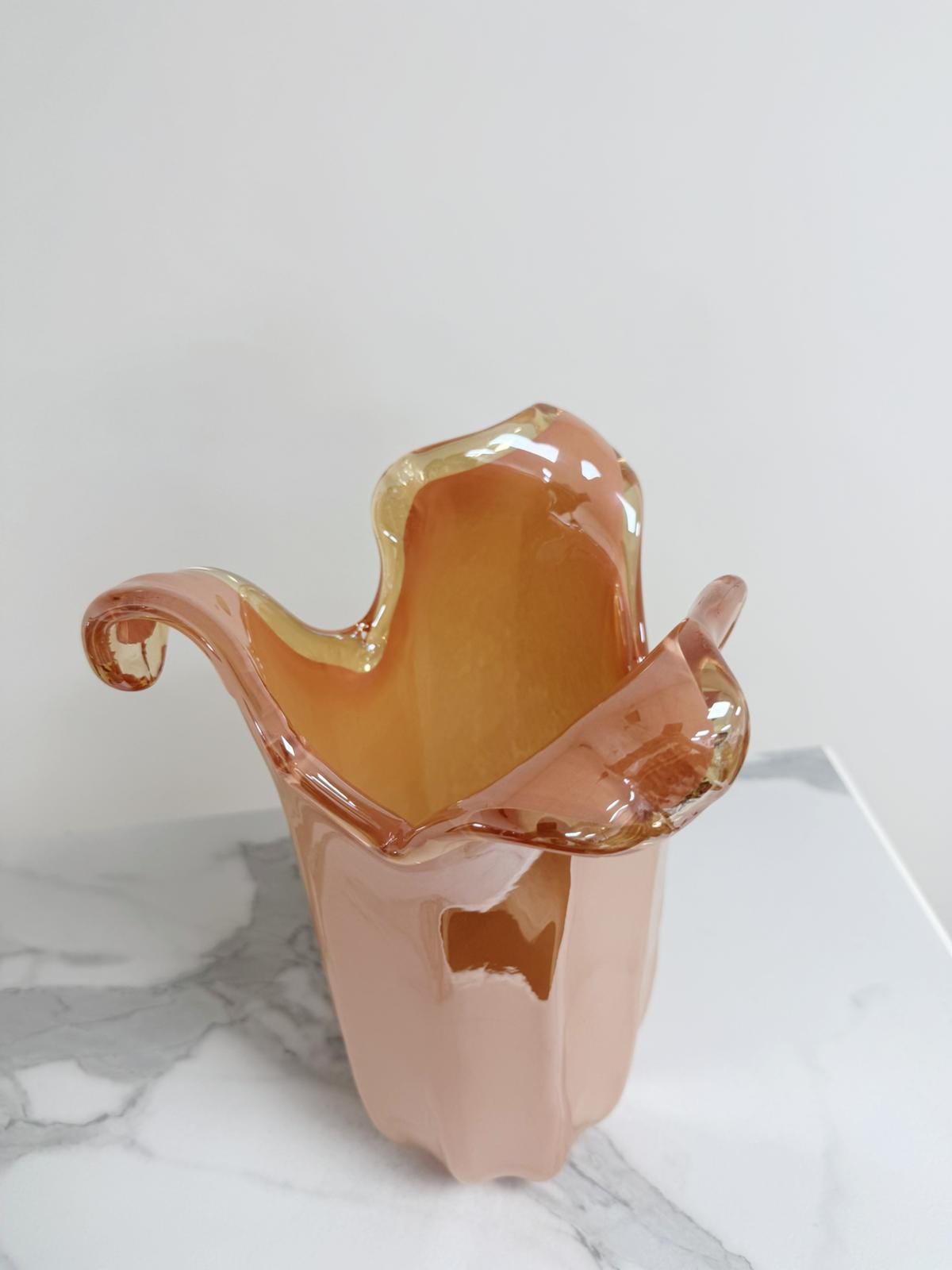 Murano Glass Vase | Certified Murano Glass | Made in Italy | Decorative Vase | Collection Tulipano Grande