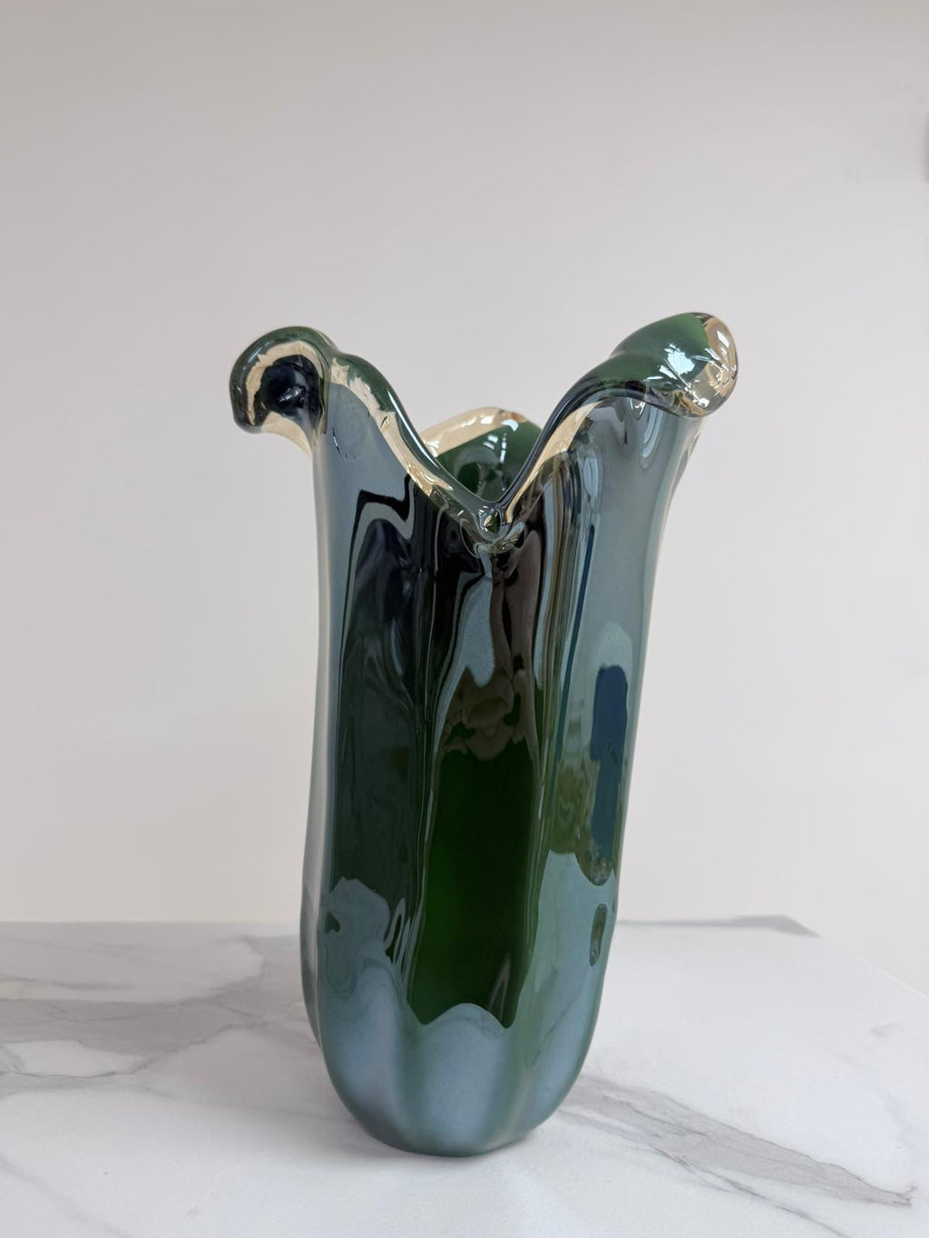 Murano Glass Vase | Certified Murano Glass | Made in Italy | Decorative Vase | Collection Tulipano Grande