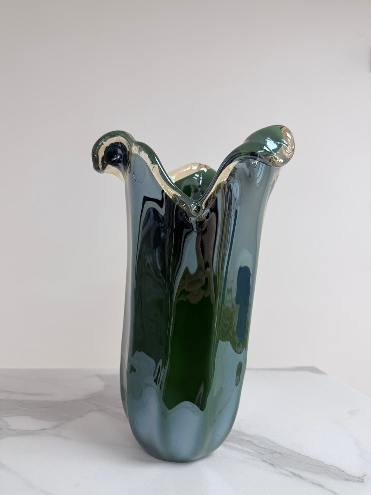 Murano Glass Vase | Certified Murano Glass | Made in Italy | Decorative Vase | Collection Tulipano Grande