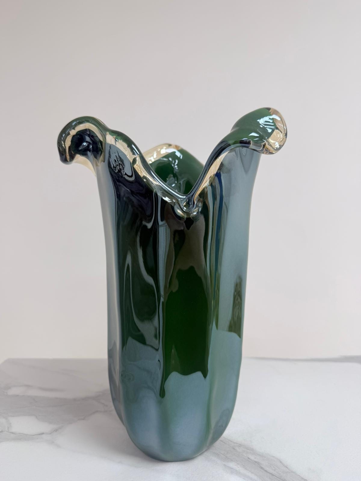 Murano Glass Vase | Certified Murano Glass | Made in Italy | Decorative Vase | Collection Tulipano Grande