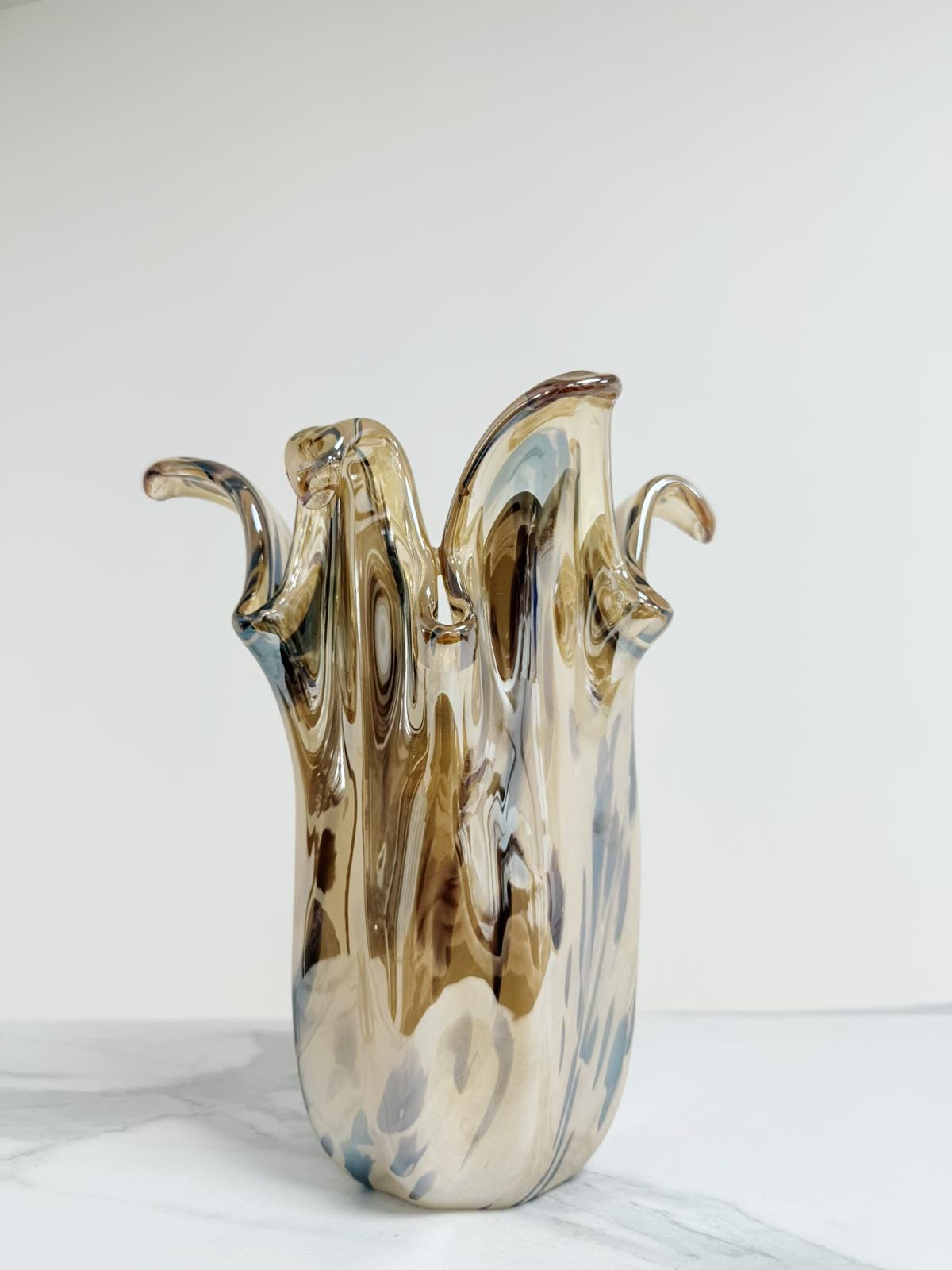 Murano Glass Vase | Certified Murano Glass | Made in Italy | Decorative Vase | Collection Giugy Medio