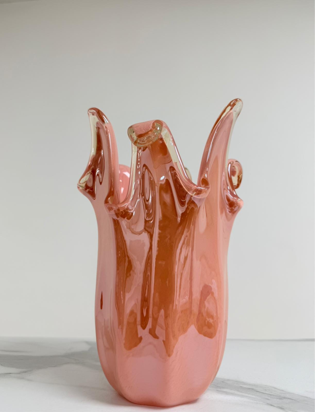 Murano Glass Vase | Certified Murano Glass | Made in Italy | Decorative Vase | Collection Giugy Medio