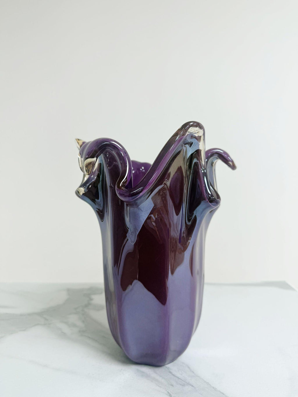 Murano Glass Vase | Certified Murano Glass | Made in Italy | Decorative Vase | Collection Giugy Medio