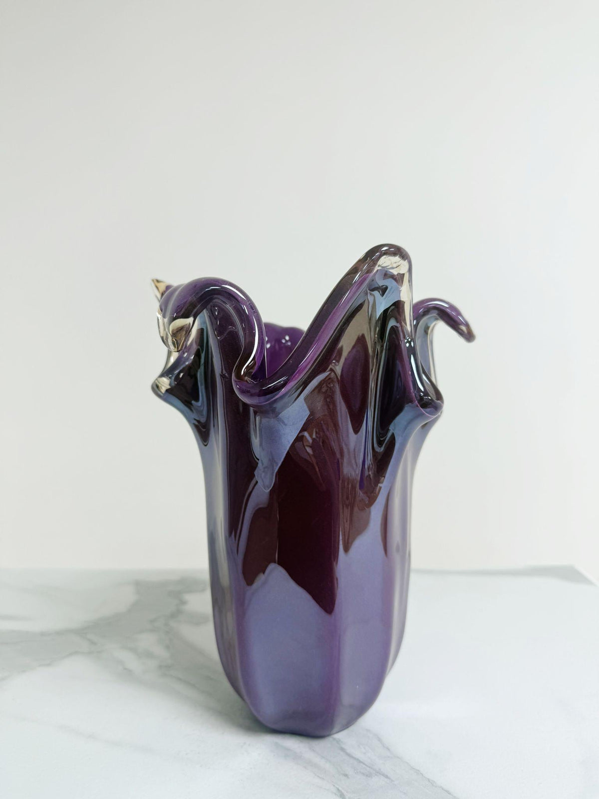 Murano Glass Vase | Certified Murano Glass | Made in Italy | Decorative Vase | Collection Giugy Medio