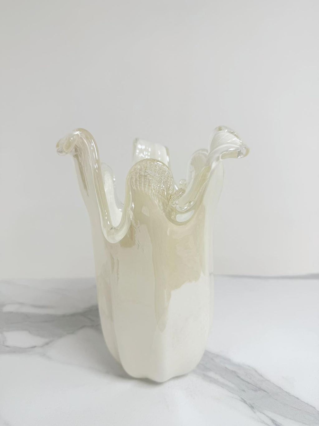 Murano Glass Vase | Certified Murano Glass | Made in Italy | Decorative Vase | Collection Venezia Medio