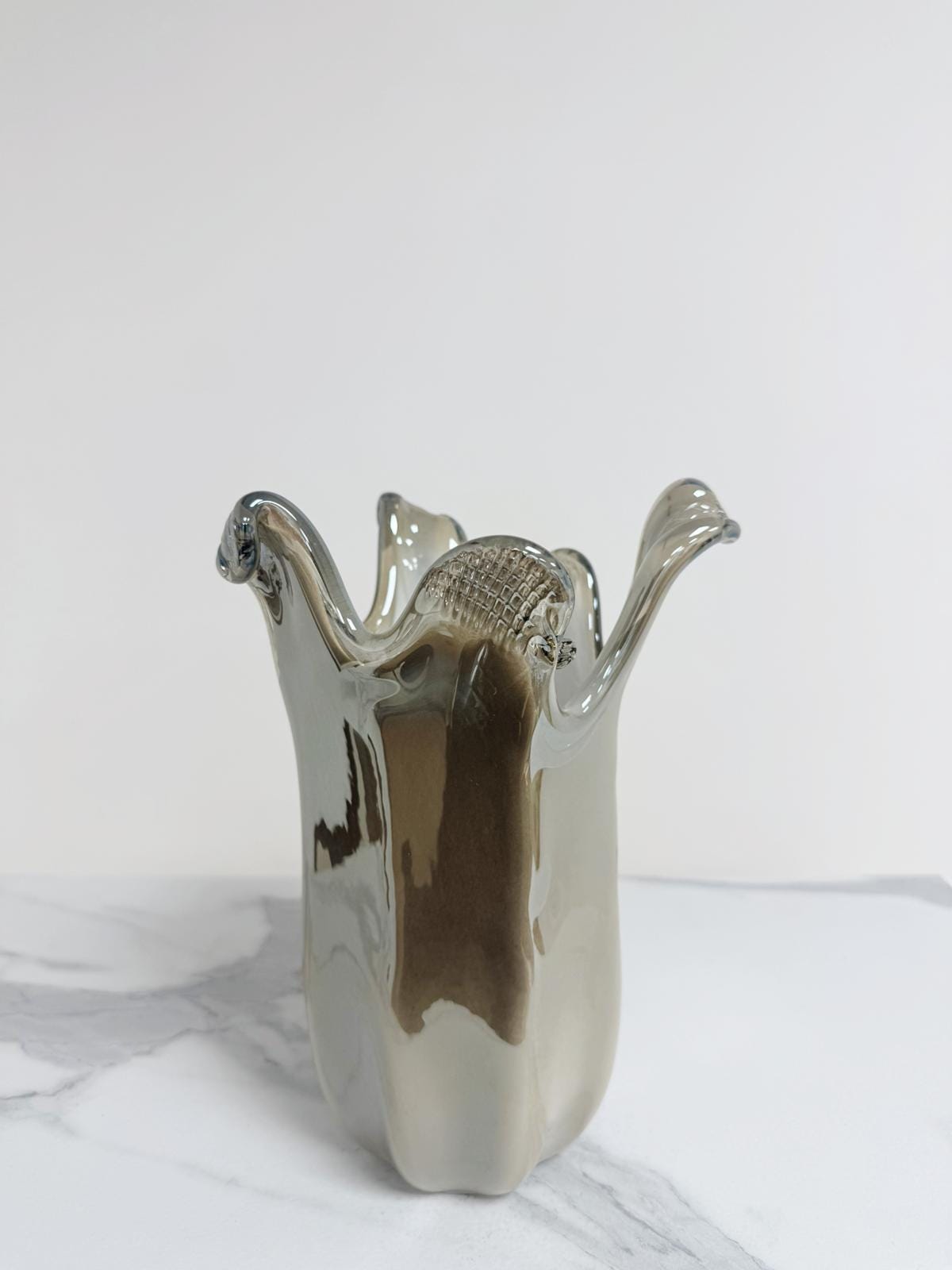 Murano Glass Vase | Certified Murano Glass | Made in Italy | Decorative Vase | Collection Venezia Medio