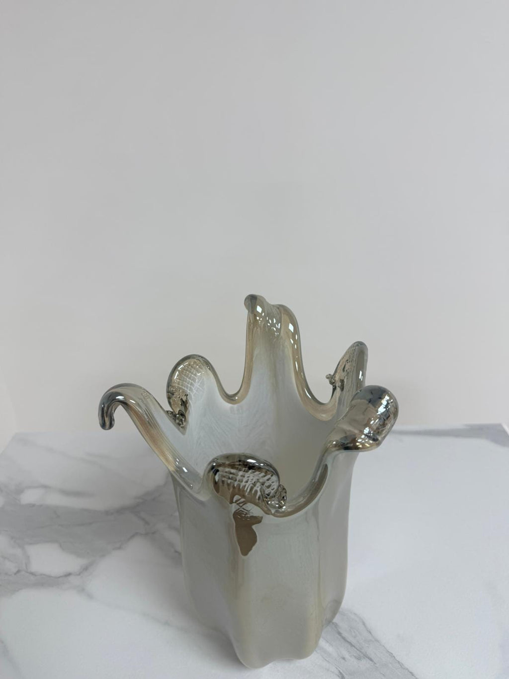 Murano Glass Vase | Certified Murano Glass | Made in Italy | Decorative Vase | Collection Venezia Medio