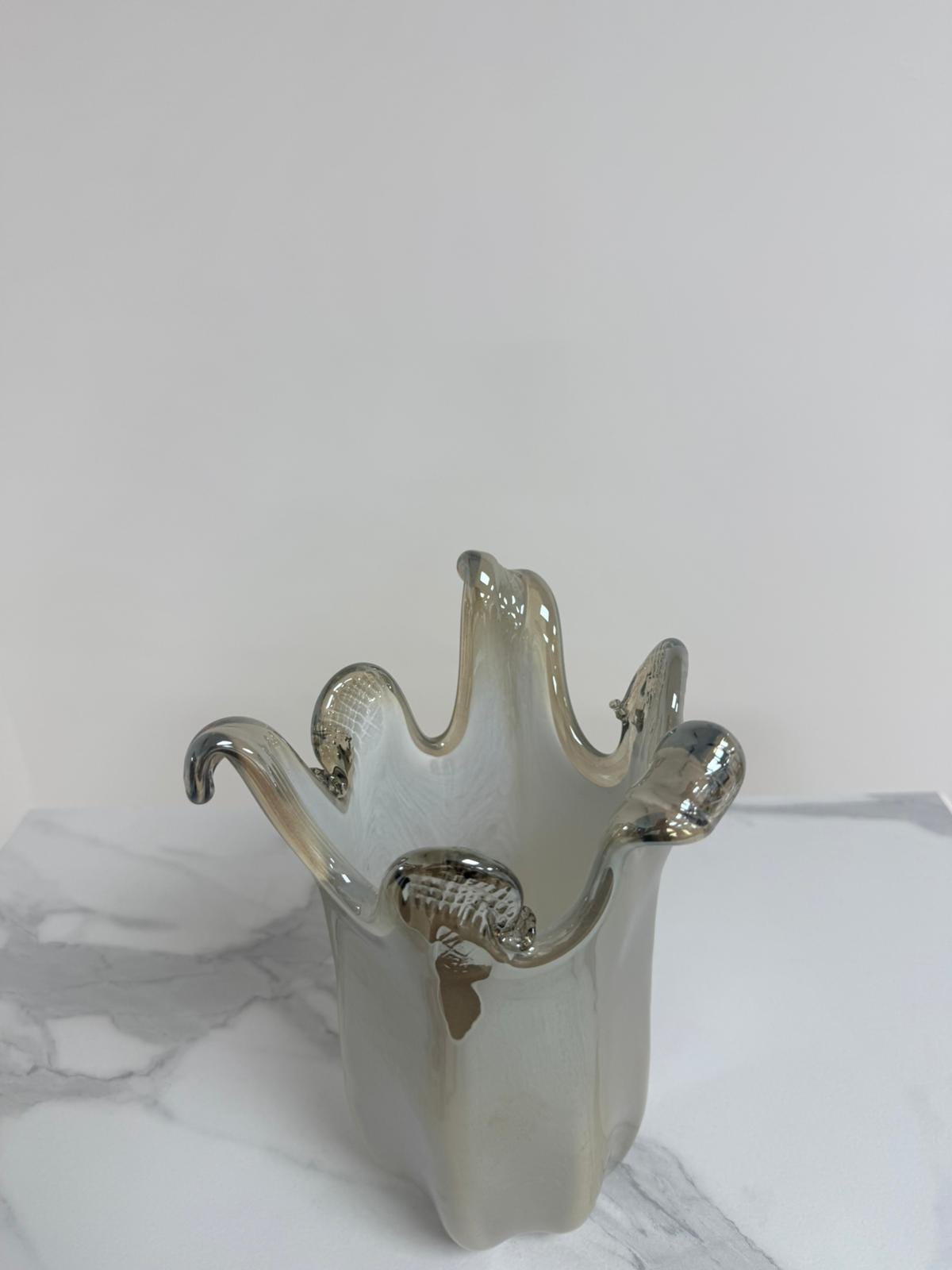 Murano Glass Vase | Certified Murano Glass | Made in Italy | Decorative Vase | Collection Venezia Medio
