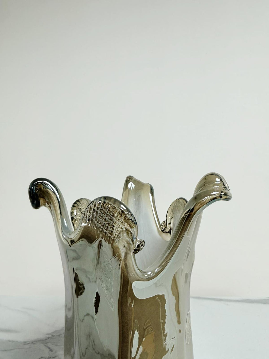 Murano Glass Vase | Certified Murano Glass | Made in Italy | Decorative Vase | Collection Venezia Medio