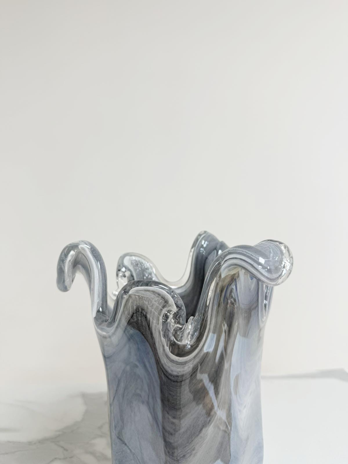 Murano Glass Vase | Certified Murano Glass | Made in Italy | Decorative Vase | Collection Venezia Medio
