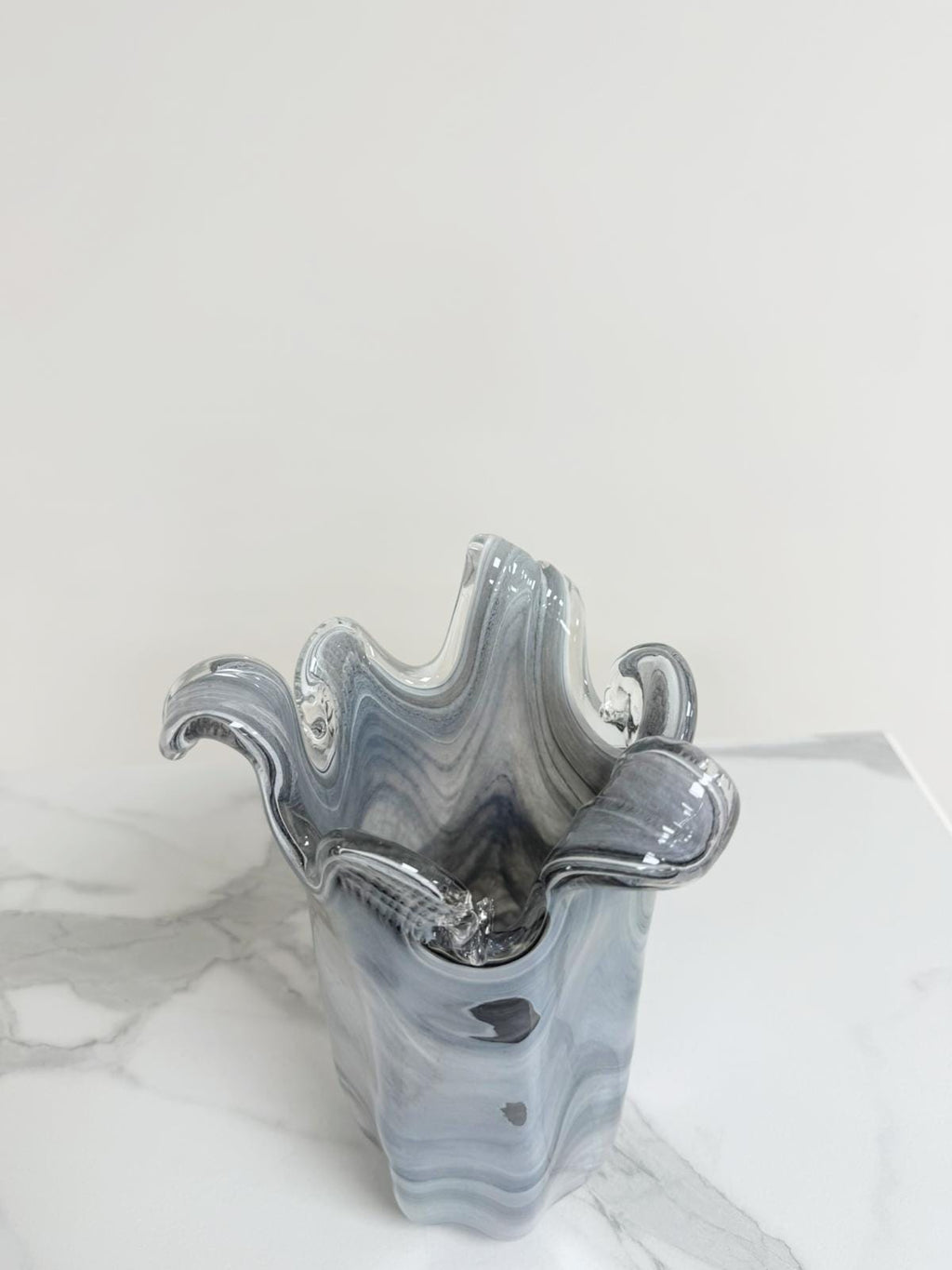 Murano Glass Vase | Certified Murano Glass | Made in Italy | Decorative Vase | Collection Venezia Medio
