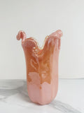 Murano Glass Vase | Certified Murano Glass | Made in Italy | Decorative Vase | Collection Venezia Medio