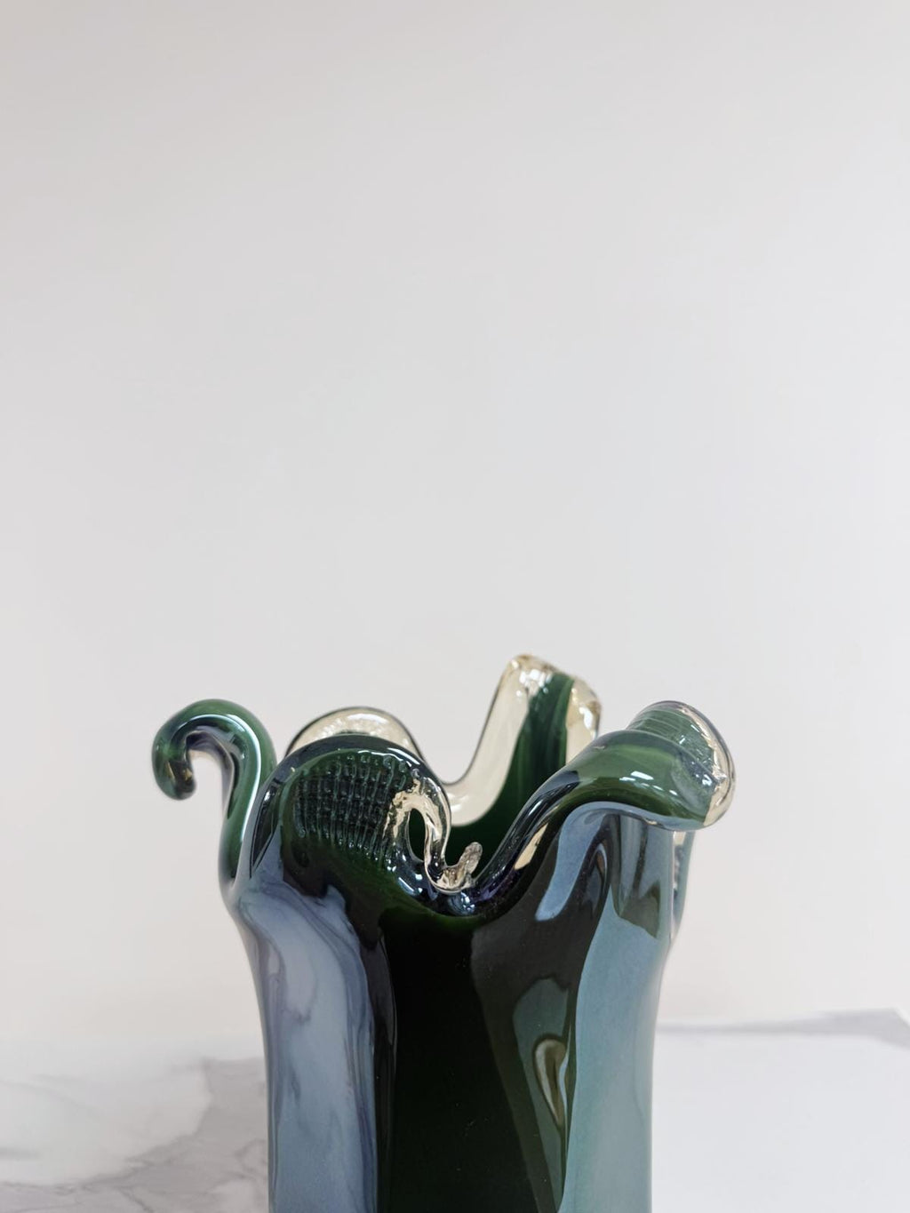 Murano Glass Vase | Certified Murano Glass | Made in Italy | Decorative Vase | Collection Venezia Medio