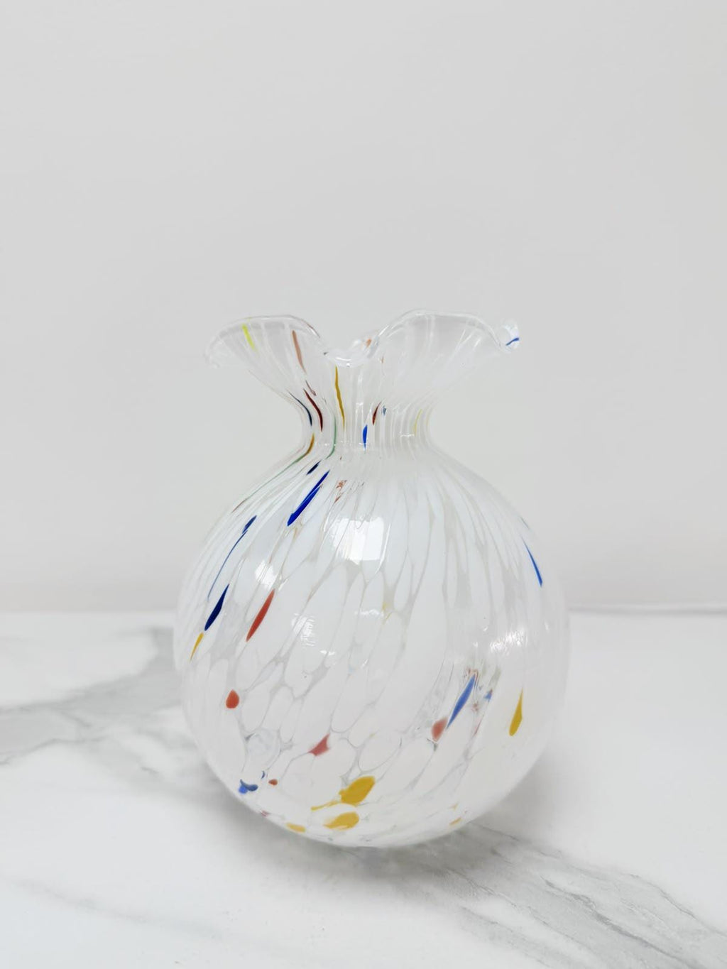 Murano Glass Vase | Certified Murano Glass | Made in Italy | Decorative Vase | Collection Smeraldo