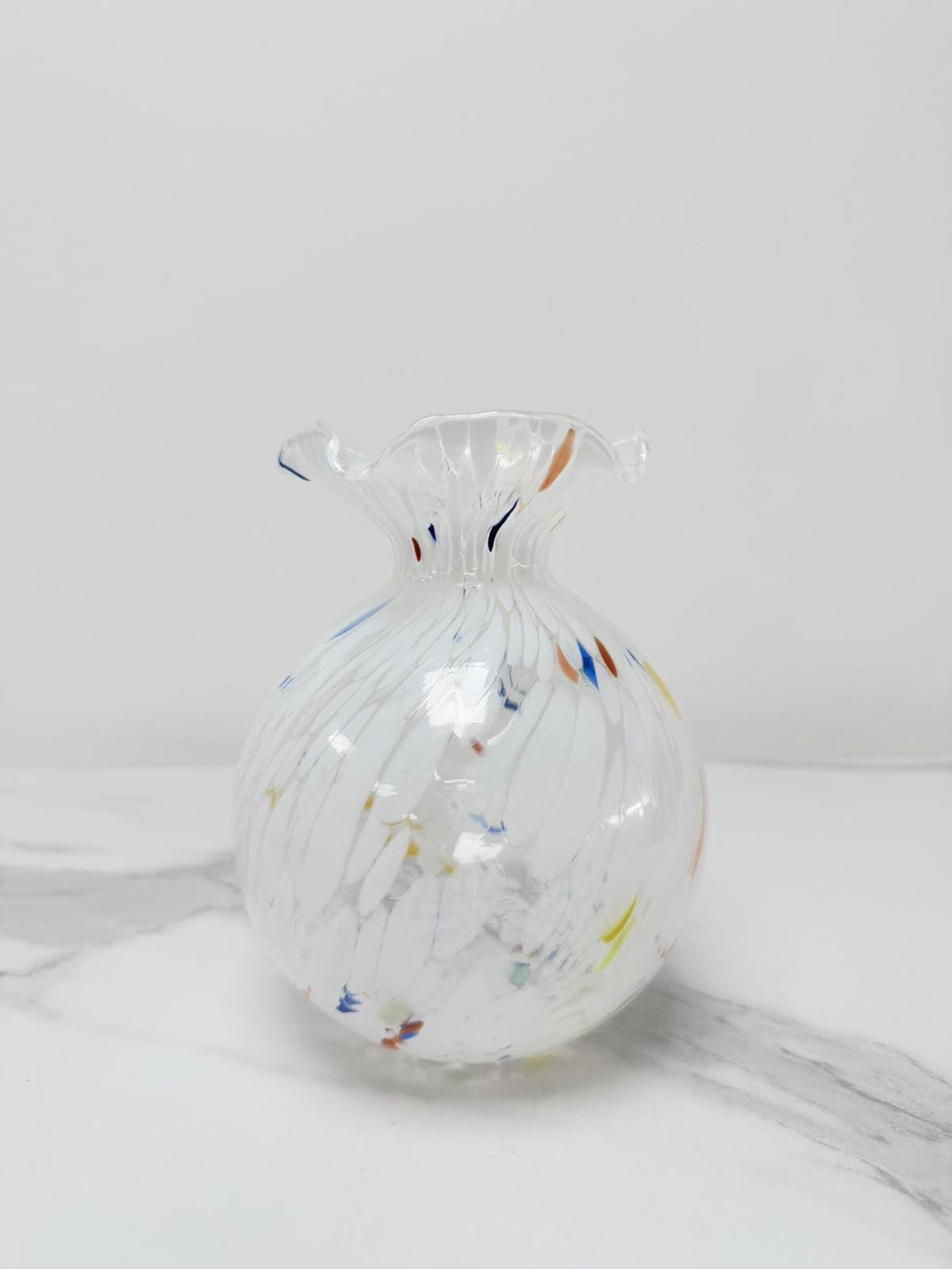 Murano Glass Vase | Certified Murano Glass | Made in Italy | Decorative Vase | Collection Smeraldo